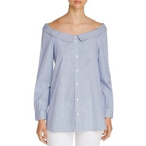 VERO MODA Women's Bella Boat Neck Off Shoulder Top